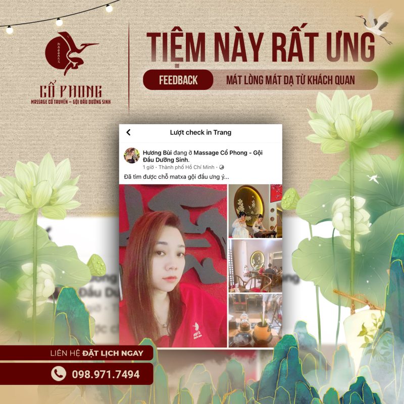 massage cổ truyền - gội đầu dưỡng sinh