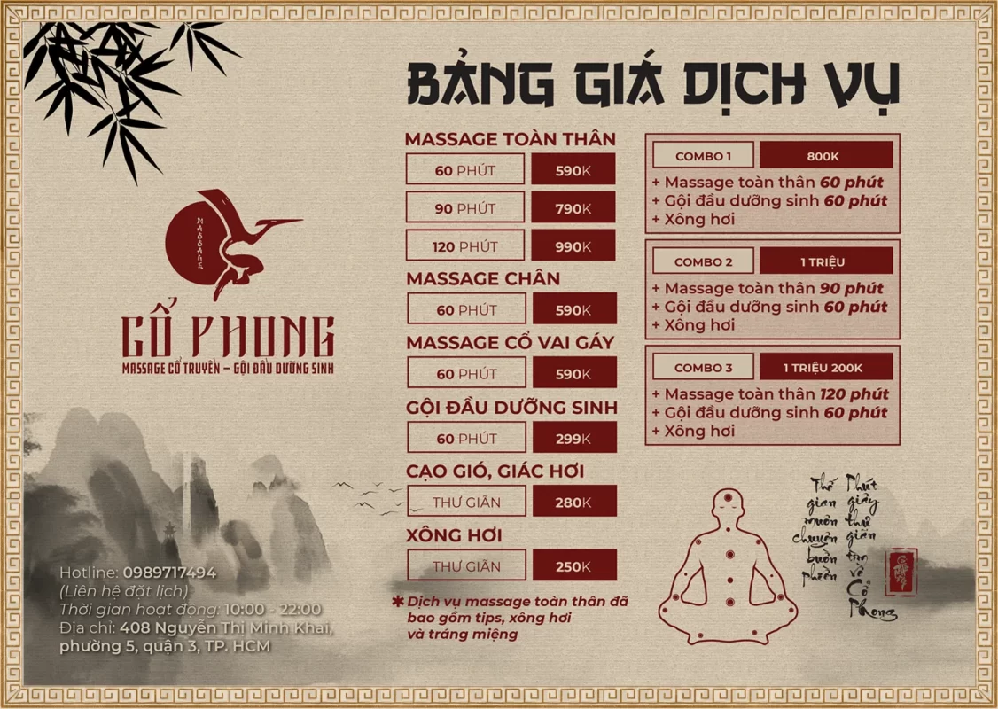 Rủ nhau đi gội đầu dưỡng sinh Trung Hoa tại Massage Cổ Phong Rủ nhau đi gội đầu dưỡng sinh Trung Hoa tại Massage Cổ Phong