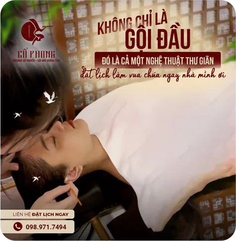 Dịch vụ massage cổ truyền - gội đầu dưỡng sinh