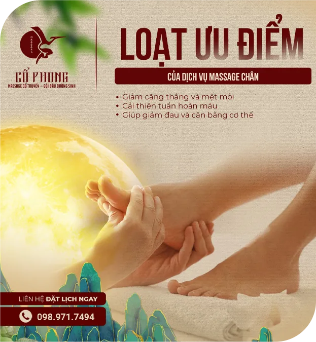Trang chủ massage cổ truyền - gội đầu dưỡng sinh