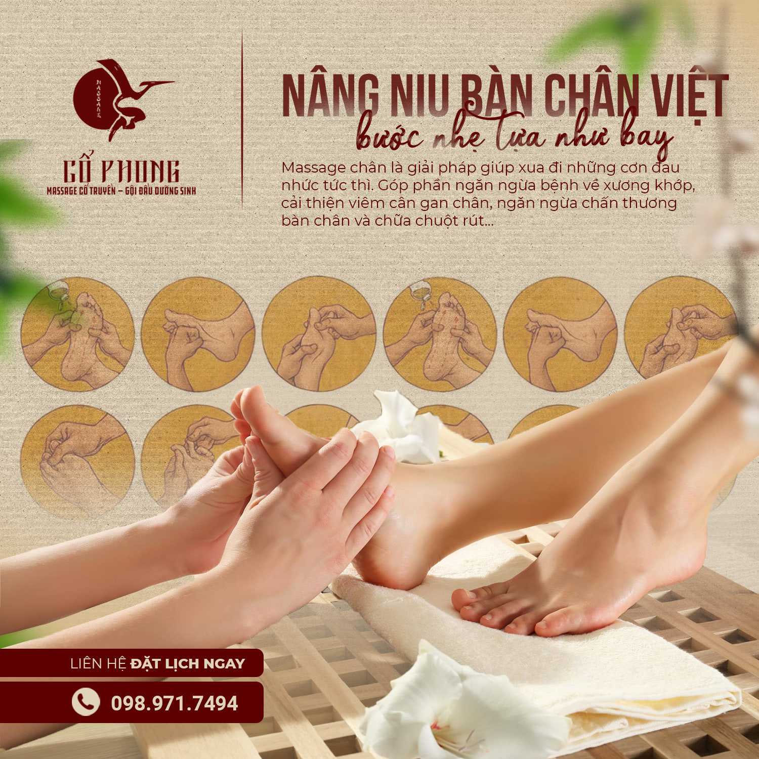 Massage foot trị liệu chân - Hé lộ lợi ích không ngờ tới Massage foot trị liệu chân - Hé lộ lợi ích không ngờ tới