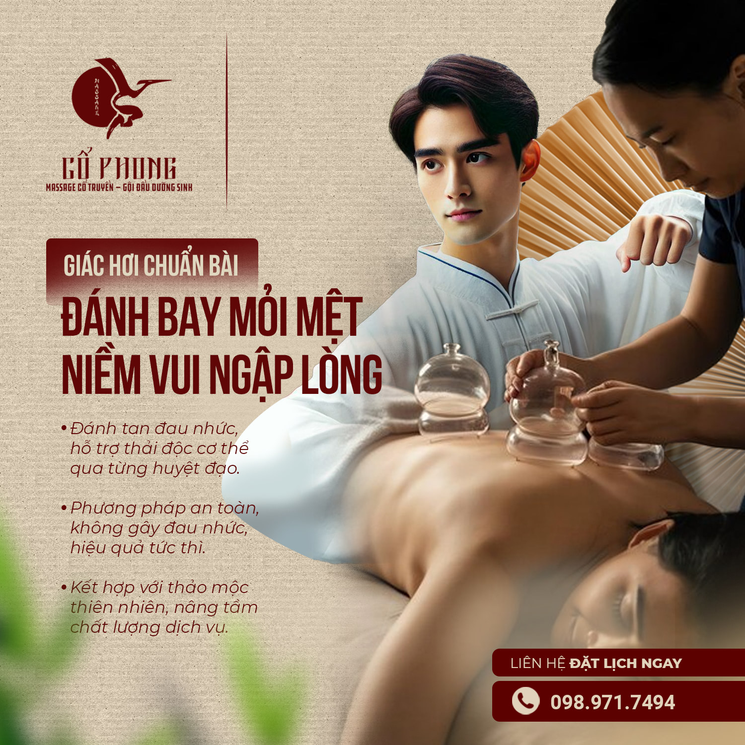 Bật mí địa chỉ cạo gió giác hơi thư giãn, hiệu quả, uy tín tại TPHCM Bật mí địa chỉ cạo gió giác hơi thư giãn, hiệu quả, uy tín tại TPHCM