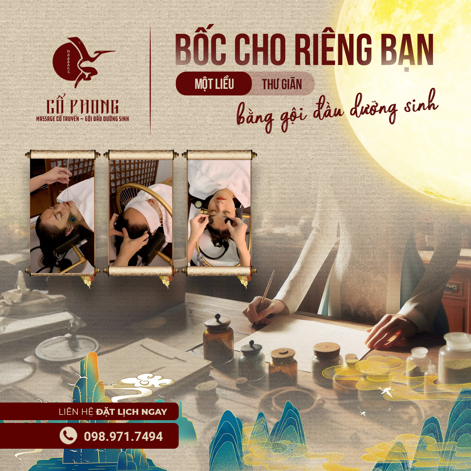 Gội Đầu Dưỡng Sinh Giá Bao Nhiêu? Bảng Giá & Bí Quyết Chọn Spa "Đáng Đồng Tiền" Gội Đầu Dưỡng Sinh Giá Bao Nhiêu? Bảng Giá & Bí Quyết Chọn Spa "Đáng Đồng Tiền"