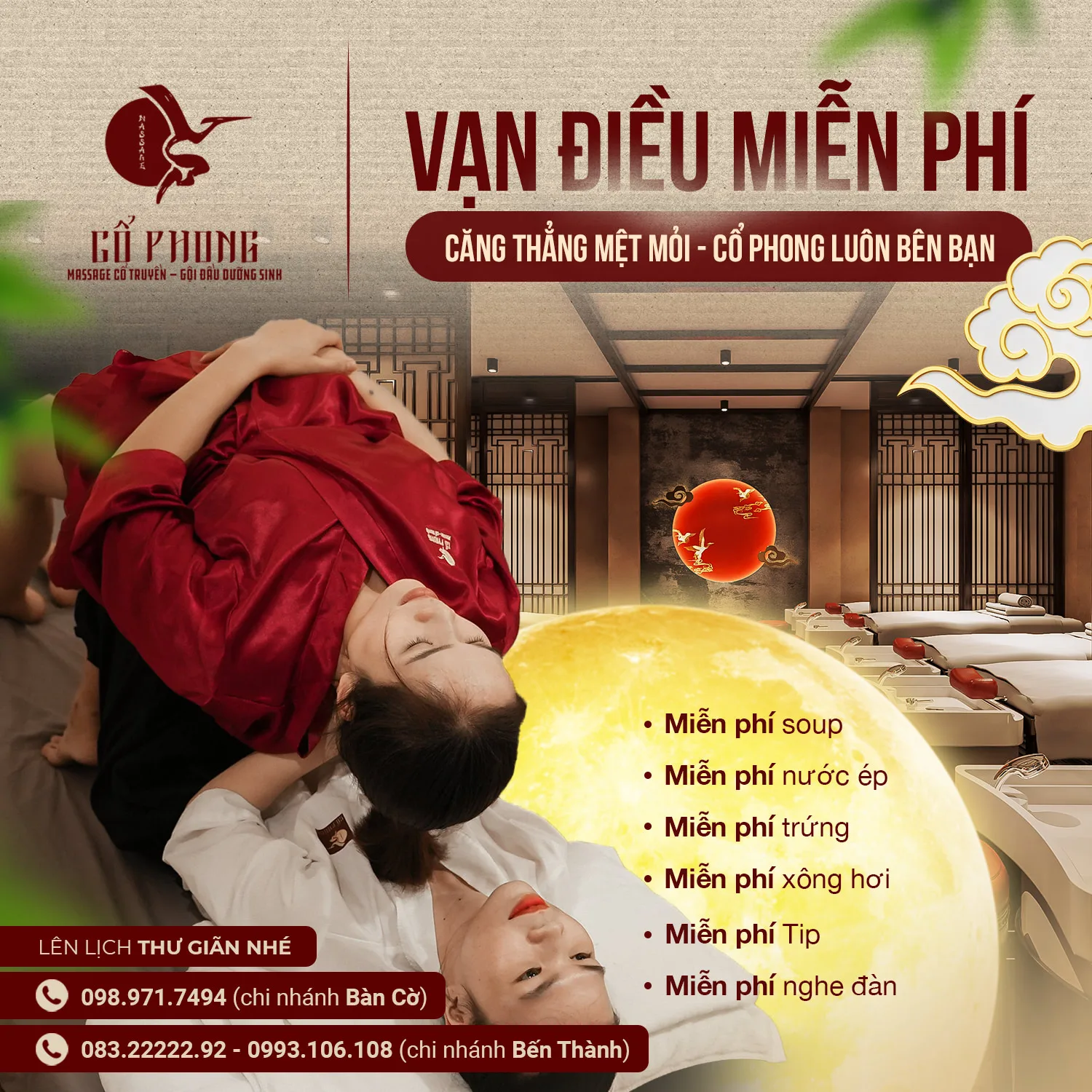 Xoa Bóp Massage Toàn Thân – Đả Thông Kinh Mạch, Đánh Thức Năng Lượng Sống Từ Bên Trong Xoa Bóp Massage Toàn Thân – Đả Thông Kinh Mạch