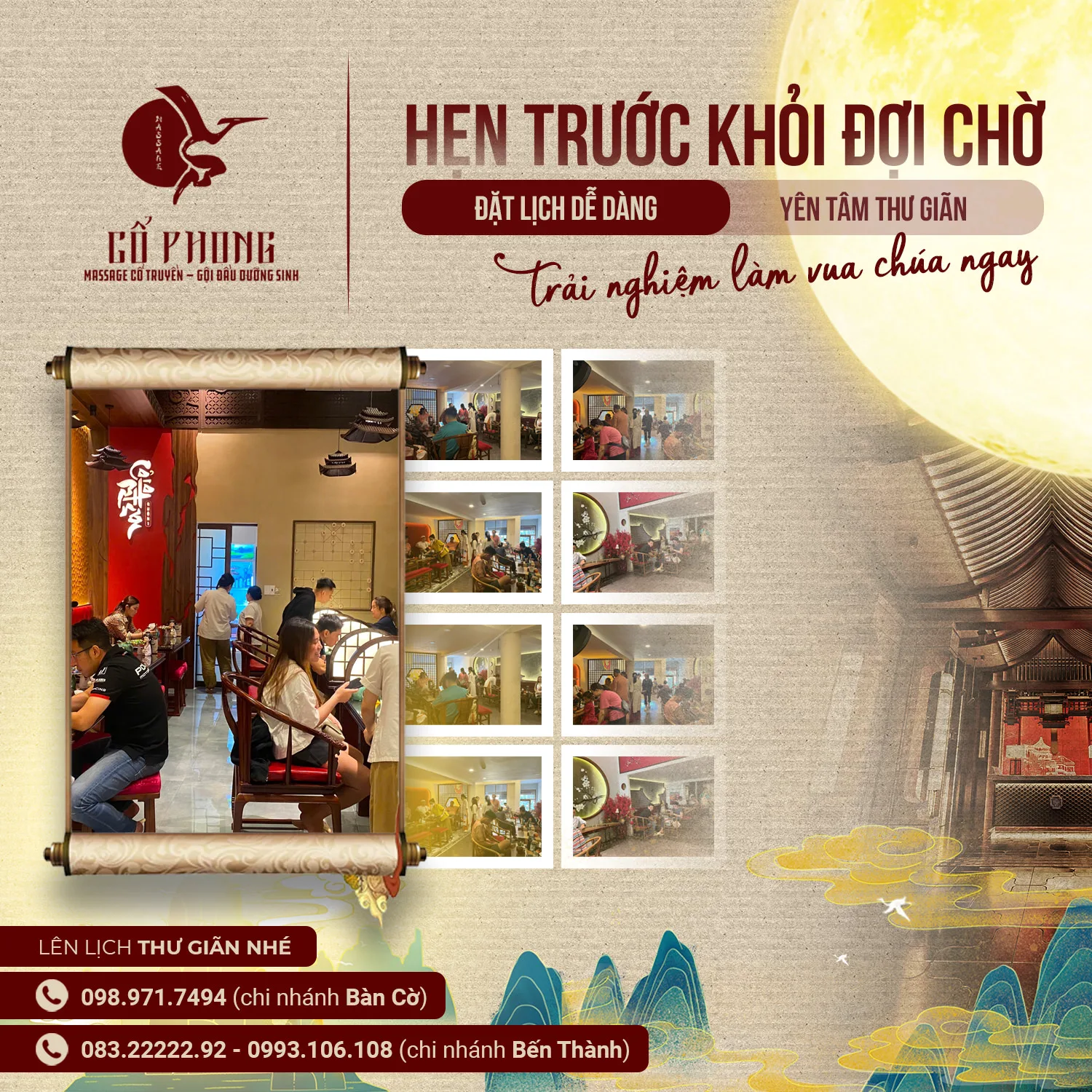 Thời điểm đi massage tốt nhất trong ngày là khi nào để cơ thể phục hồi tối ưu? thời điểm đi massage tốt nhất