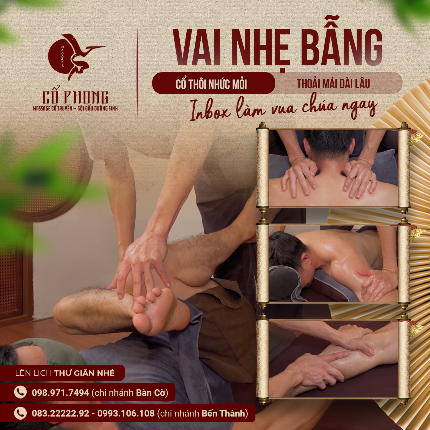 địa chỉ massage quận 1