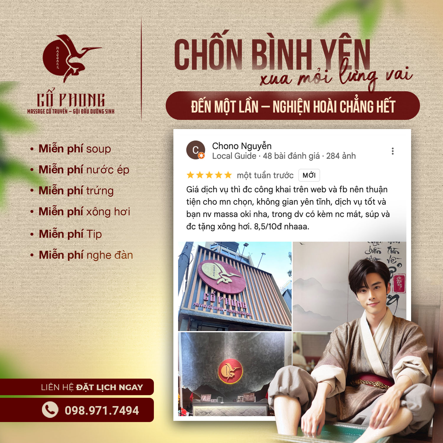 Gội đầu cho nam: Bí quyết giảm đau mỏi – giải tỏa stress cho dân văn phòng Sài Gòn