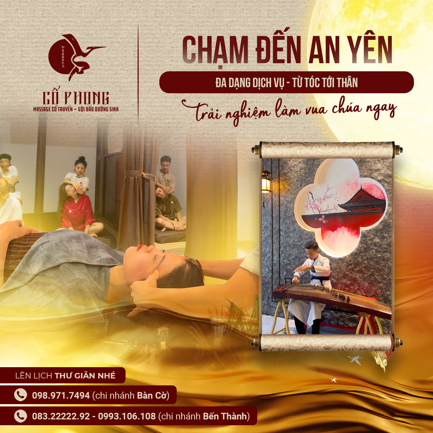Trải Nghiệm Thư Giãn Chuẩn Trung Hoa Tại Spa Gội Đầu Uy Tín Ở Sài Gòn