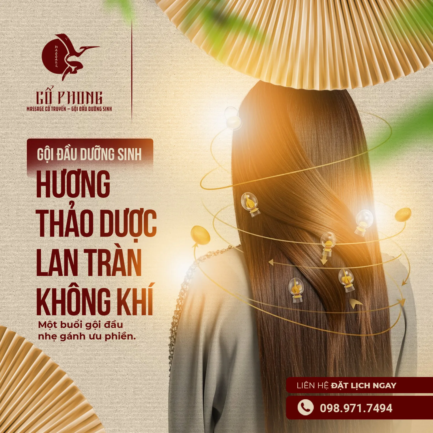 Gội đầu dưỡng sinh truyền thống – Chút hơi ấm, chút an yên gội đầu dưỡng sinh truyền thống