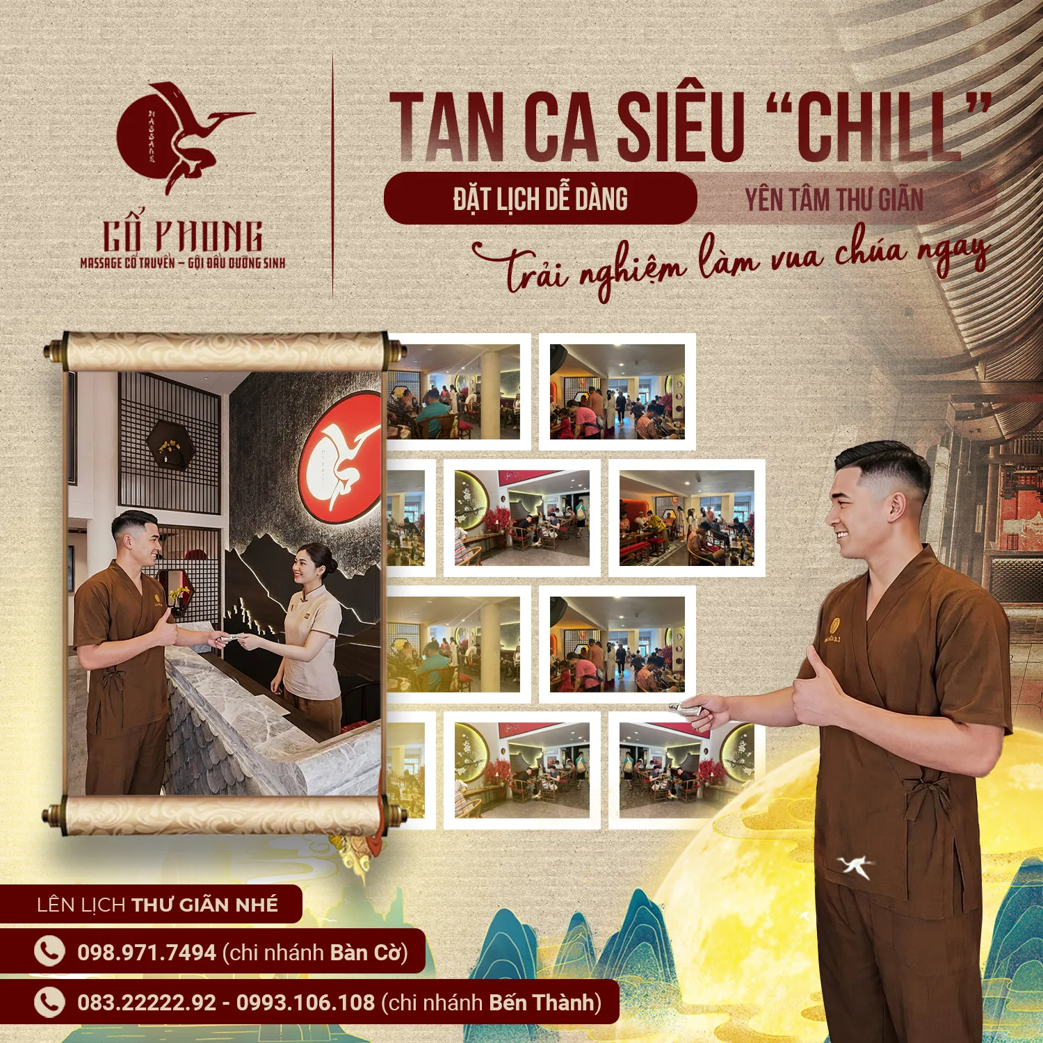 Thời điểm đi massage tốt nhất trong ngày là khi nào để cơ thể phục hồi tối ưu? thời điểm đi massage tốt nhất