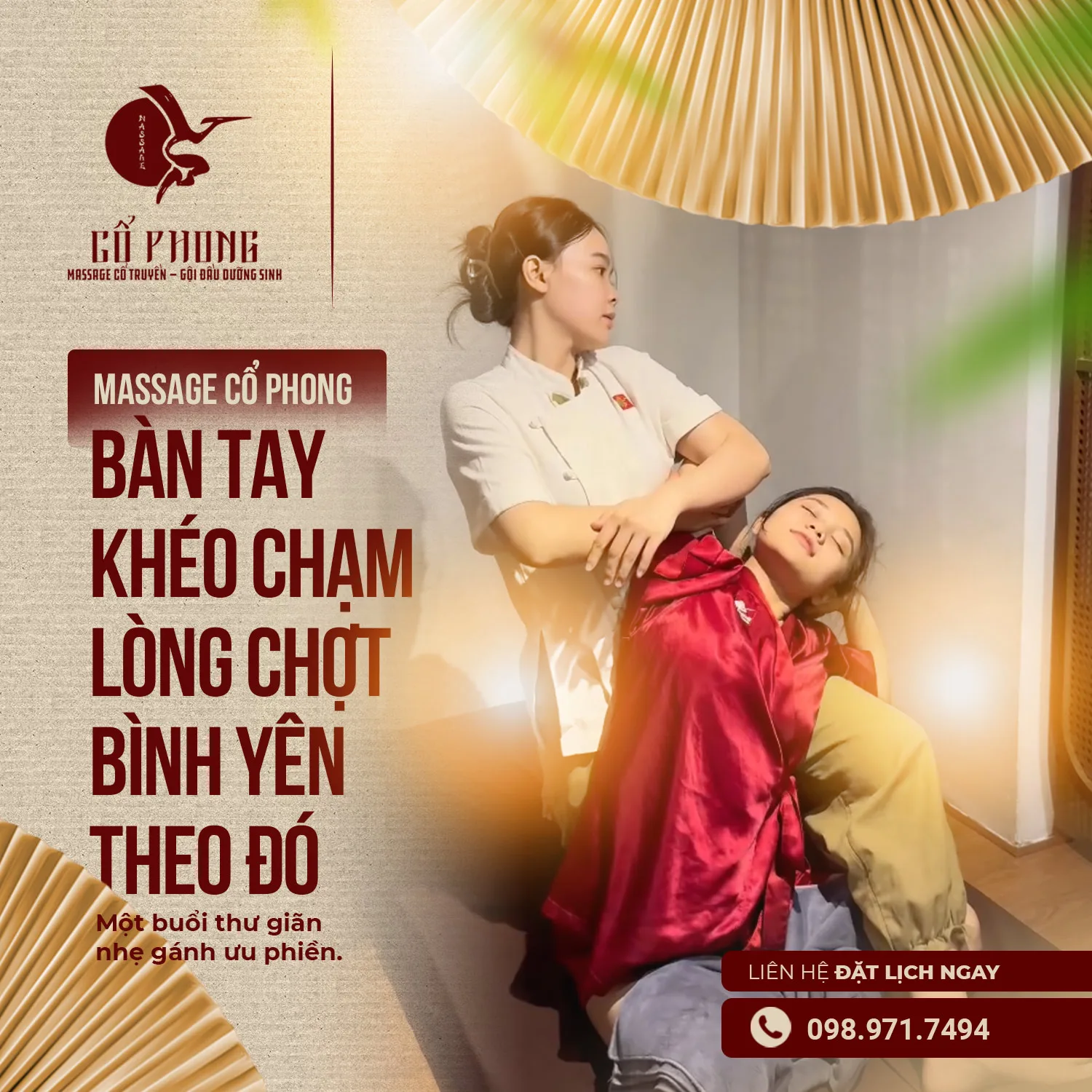 Thời điểm đi massage tốt nhất trong ngày là khi nào để cơ thể phục hồi tối ưu? thời điểm đi massage tốt nhất