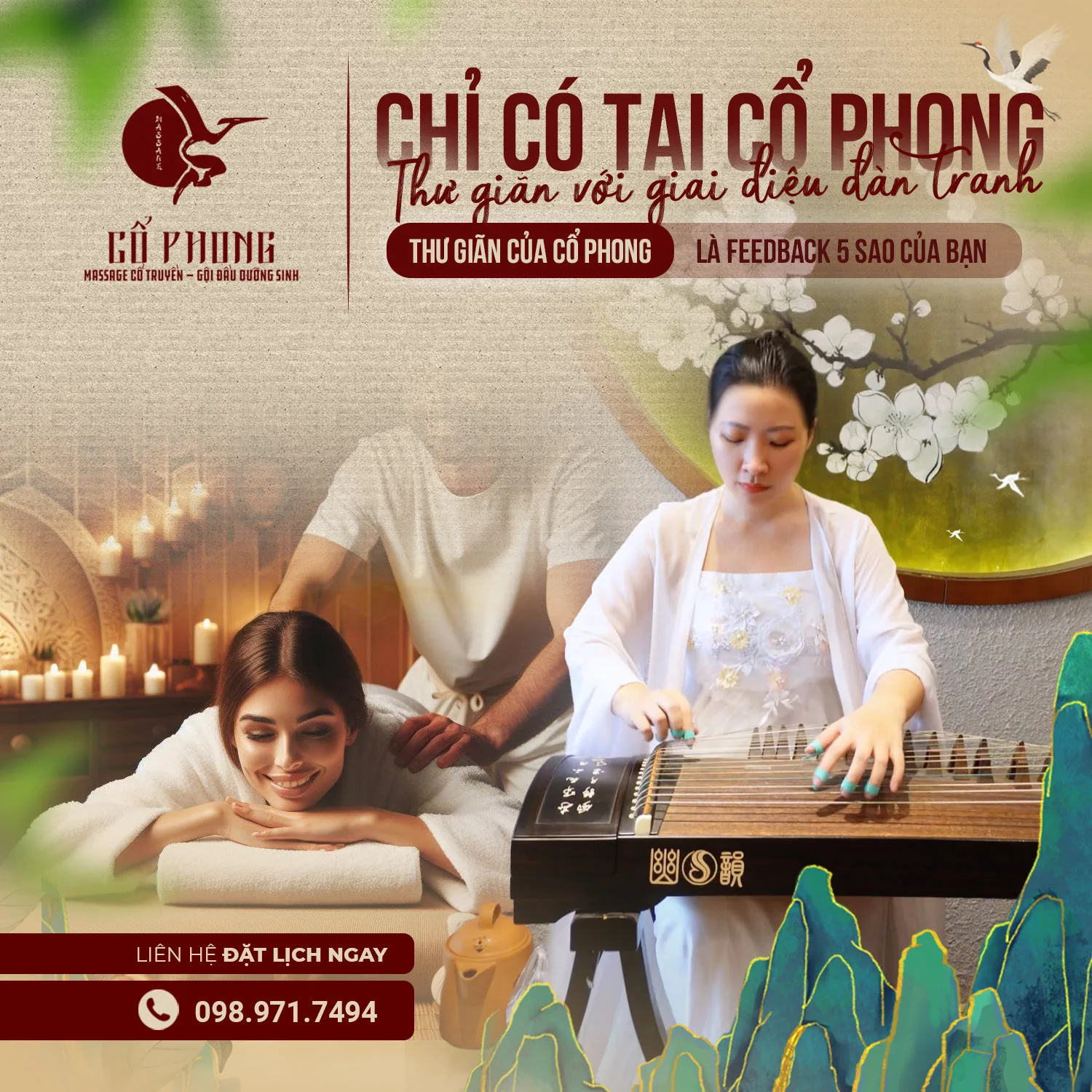 Xoa Bóp Massage Toàn Thân – Đả Thông Kinh Mạch, Đánh Thức Năng Lượng Sống Từ Bên Trong Xoa Bóp Massage Toàn Thân – Đả Thông Kinh Mạch