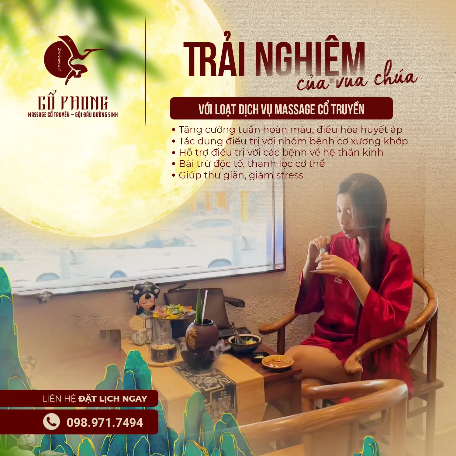 Massage in Saigon District 1: Finding Stillness at Cổ Phong Spa massage saigon district 1