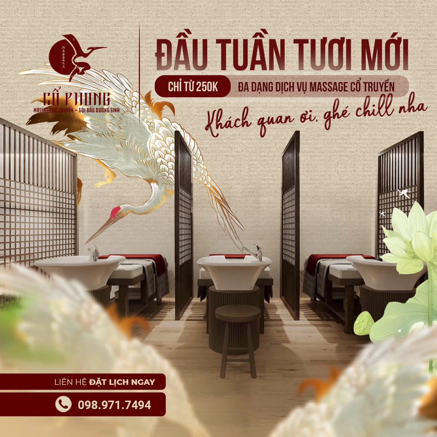 Massage in Saigon District 1: Finding Stillness at Cổ Phong Spa massage saigon district 1