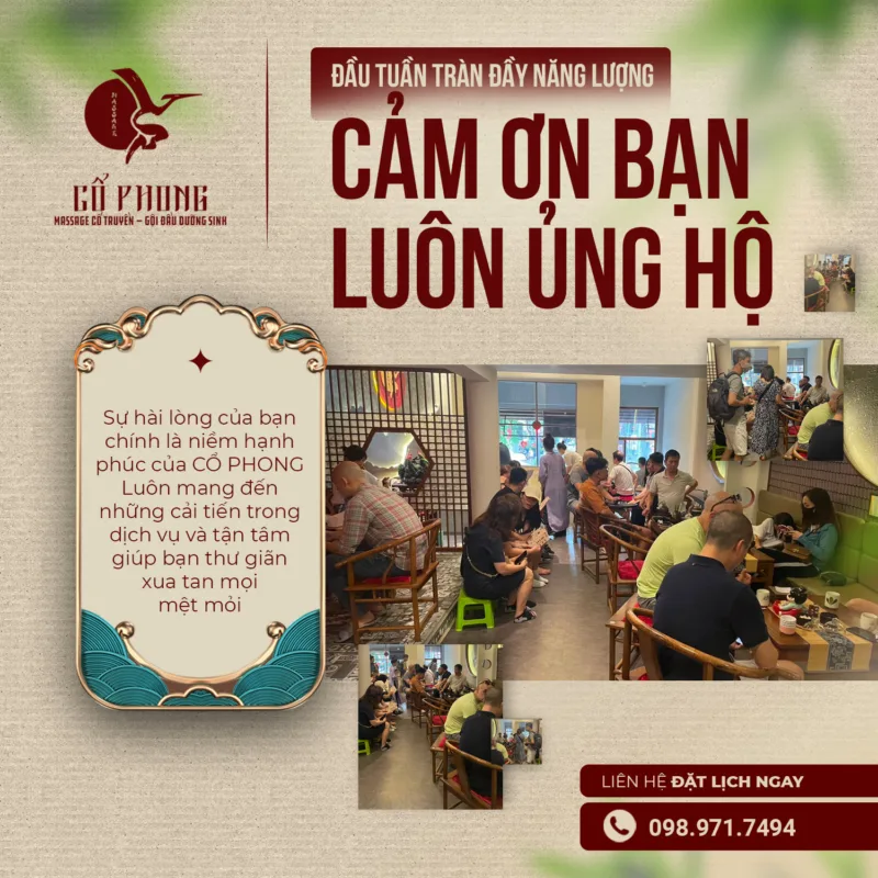 Massage in Saigon District 1: Finding Stillness at Cổ Phong Spa massage saigon district 1