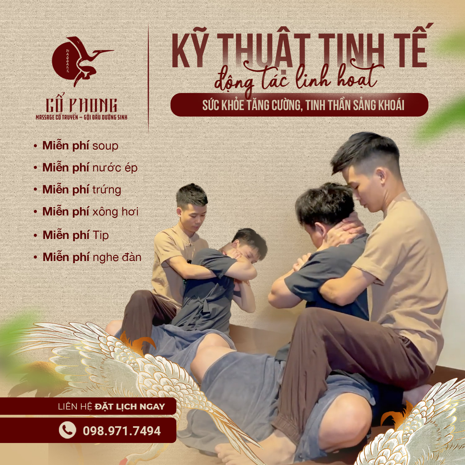 đau cổ vai gáy có nên massage