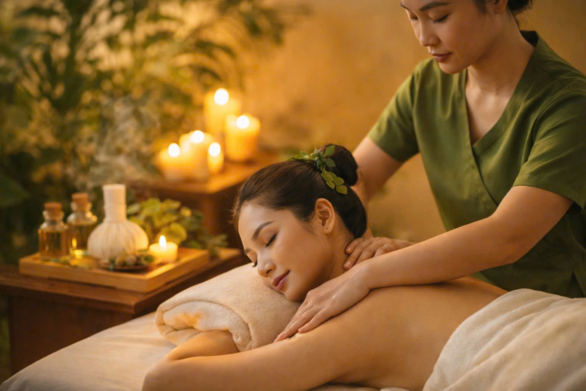 massage cổ vai gáy giảm đau