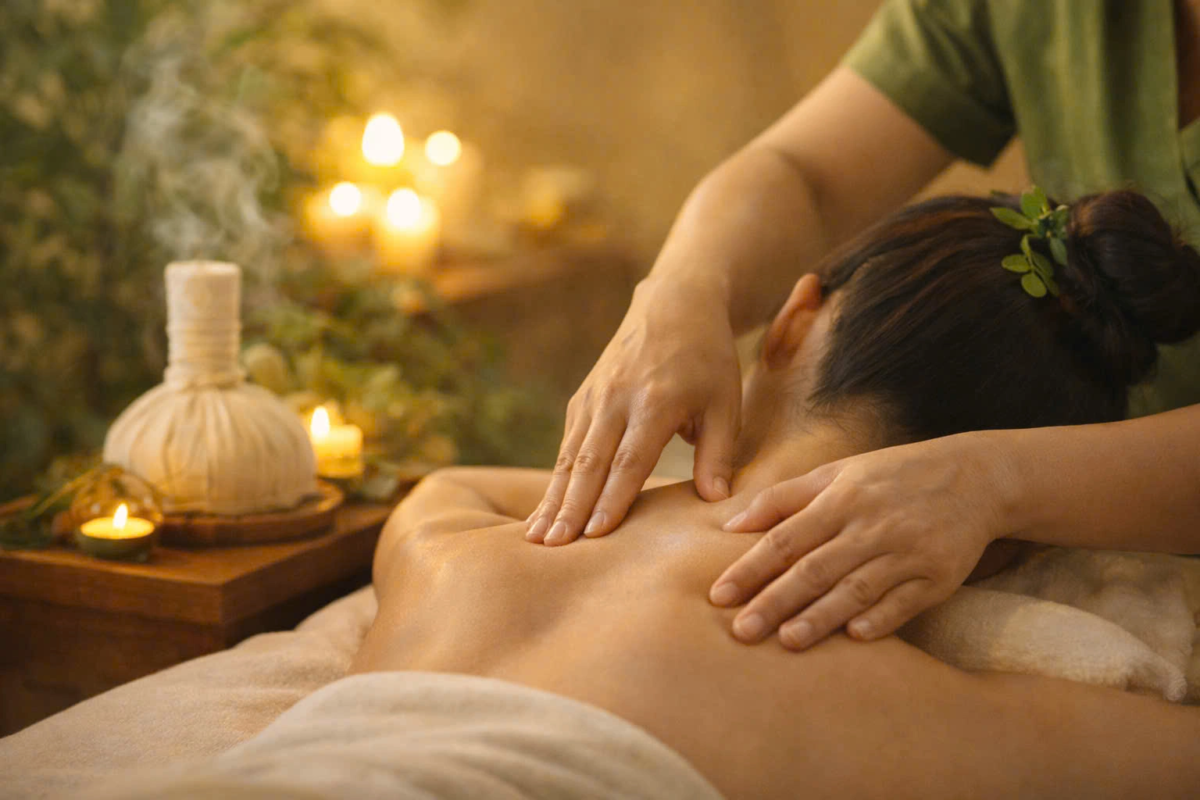 massage cổ vai gáy giảm đau