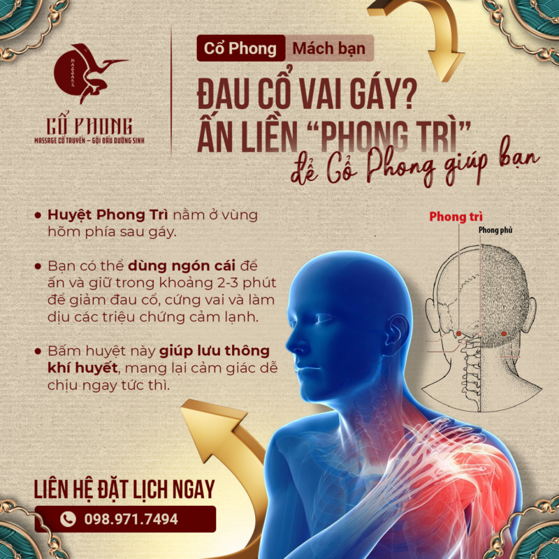 massage cổ vai gáy giảm đau