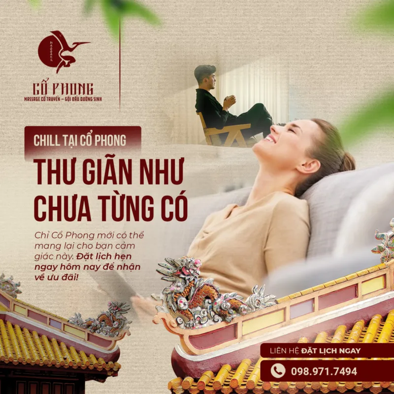 Chill tại Cổ Phong - thư giãn như chưa từng có trong không gian kiến trúc cổ