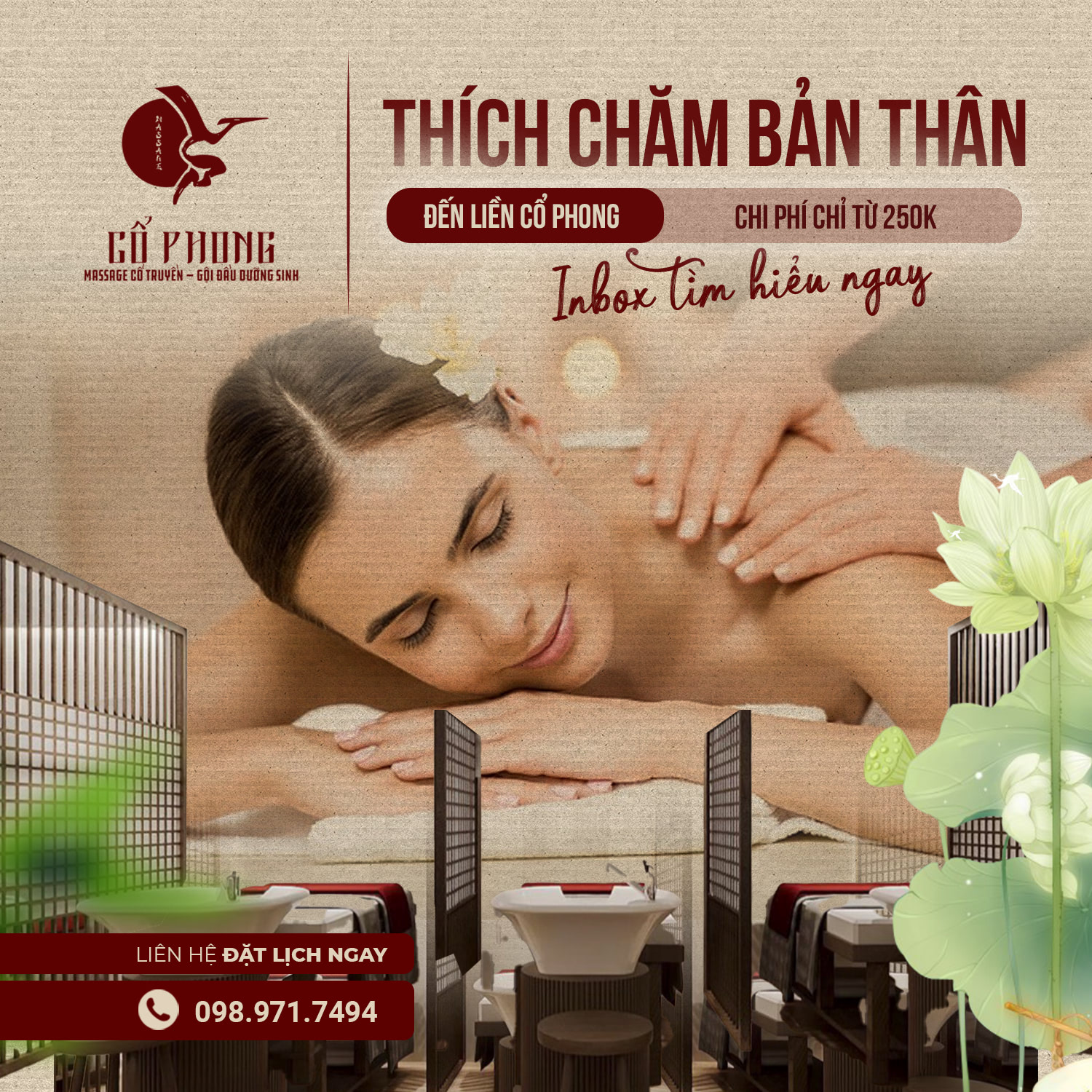massage trị liệu khác massage thư giãn