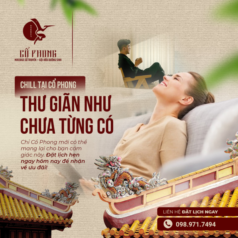 massage trị liệu đau lưng mãn tính