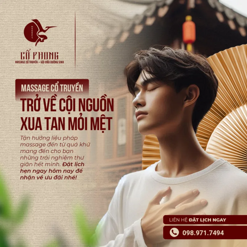 Massage cổ truyền trở về cội nguồn xua tan mỏi mệt - liệu pháp massage đến từ quá khứ
