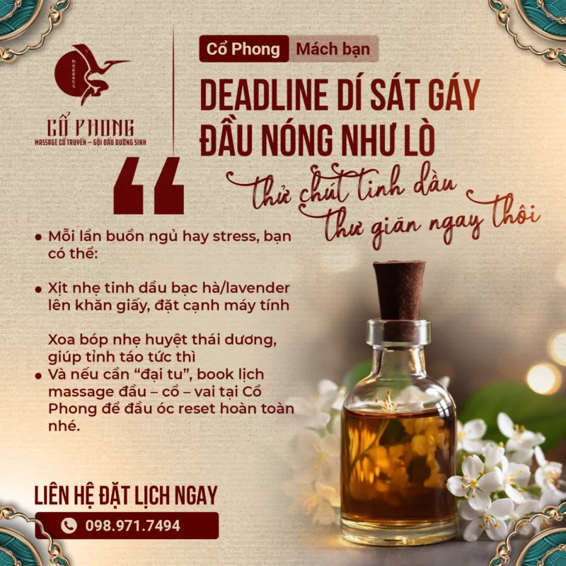 Sau 1 Ngày Dài Kiệt Sức, Massage Thư Giãn Sau Giờ Làm Việc Căng Thẳng Có Thực Sự Thay Đổi Được Gì Không? massage thư giãn sau giờ làm việc căng thẳng