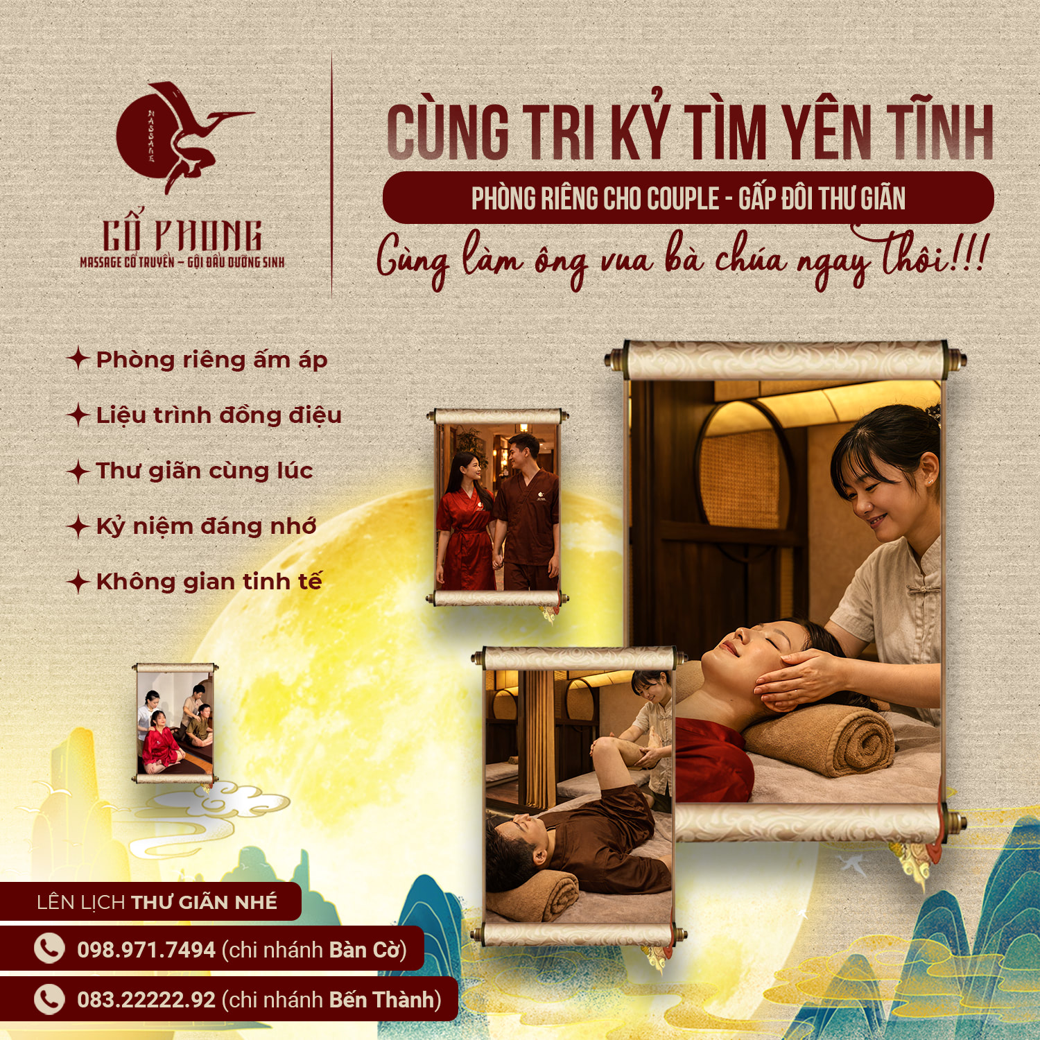 bảng giá massage quận 1 sài gòn