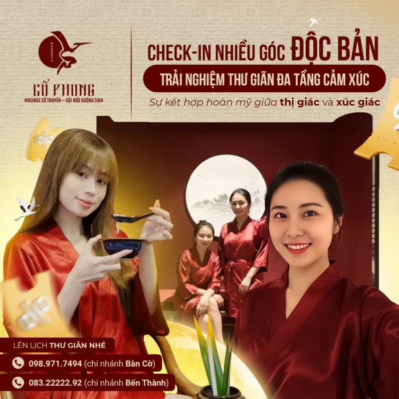 Check-in nhiều góc độc bản tại Cổ Phong - trải nghiệm thư giãn đa tầng cảm xúc