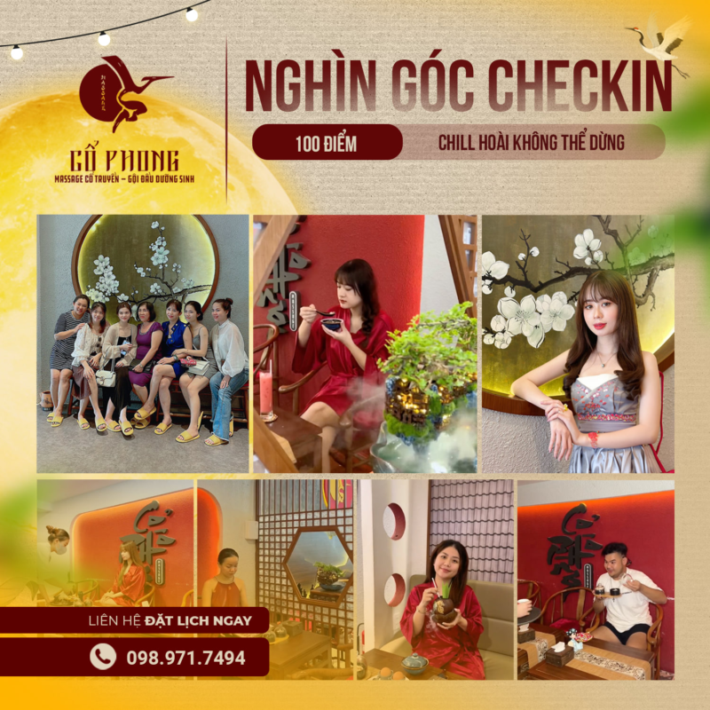 quy trình gội đầu dưỡng sinh