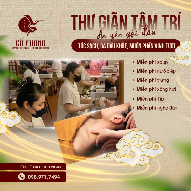 Wellness Hair Wash for Stress and Insomnia: The Eastern Therapy Thousands in Saigon Now Trust wellness hair wash for stress and insomnia