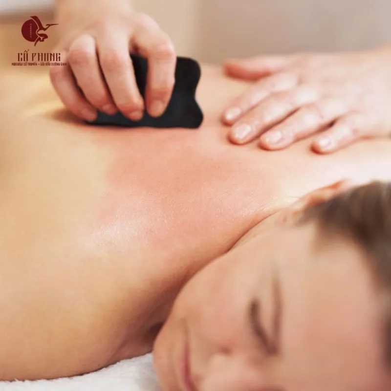 Properly performed gua sha releases cold trapped deep inside the body
