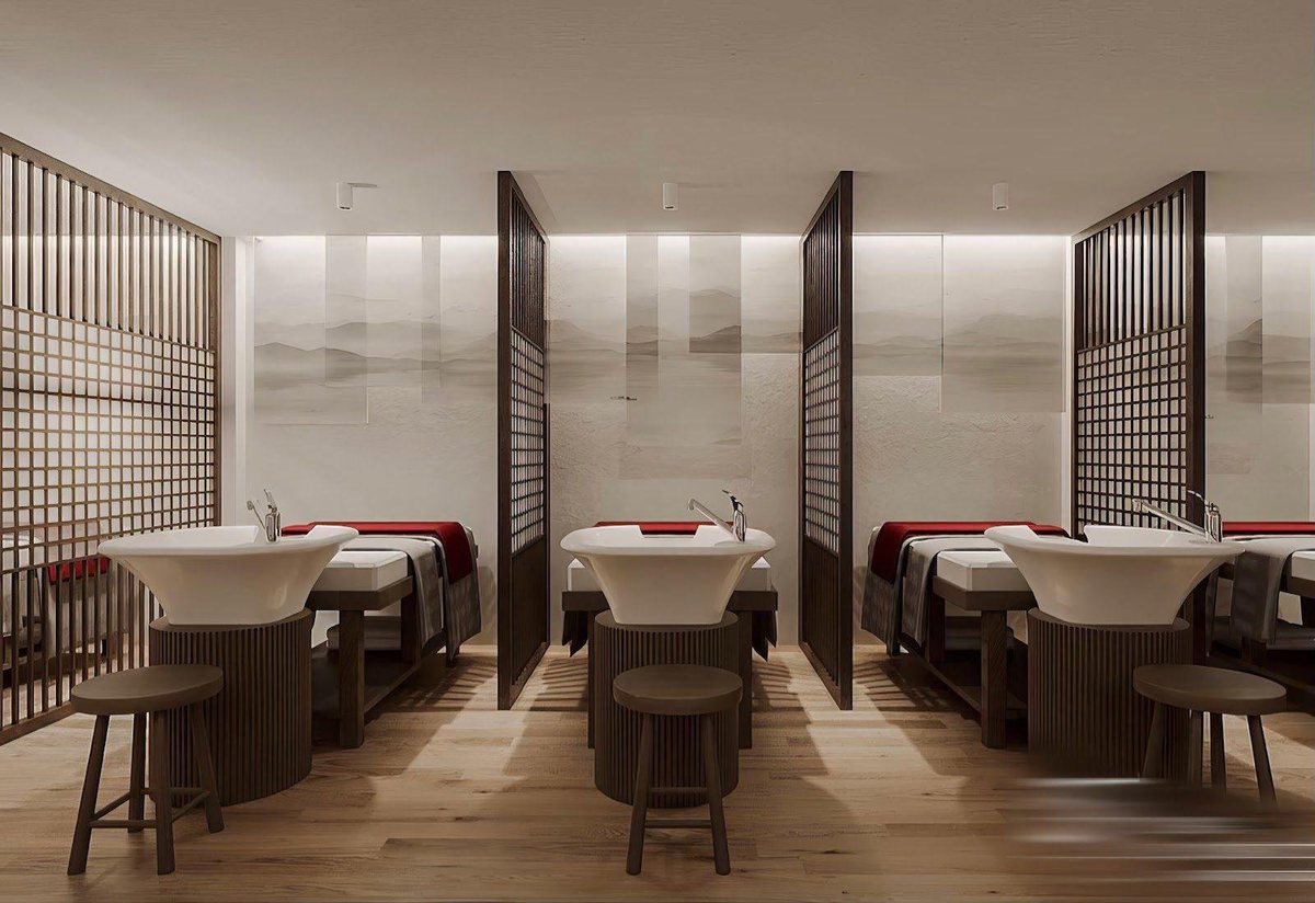 Gội đầu kết hợp massage body: thư giãn kép trong một buổi Khu gội đầu dưỡng sinh sau massage body tại Massage Cổ Phong